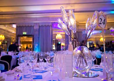 Image of a table at the sbid awards